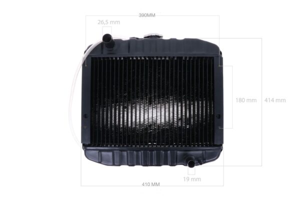 Radiator Iseki Sial TF-Types, TM15, TM17, TM215, YM217,  TMG18, 2115*, 2120*, 3125 - Image 3