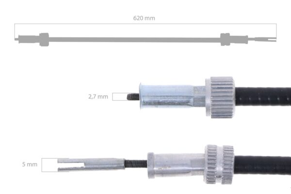 Hour meter cable Kubota B1-14, B1-15, B1-16, B1-17 - Image 3