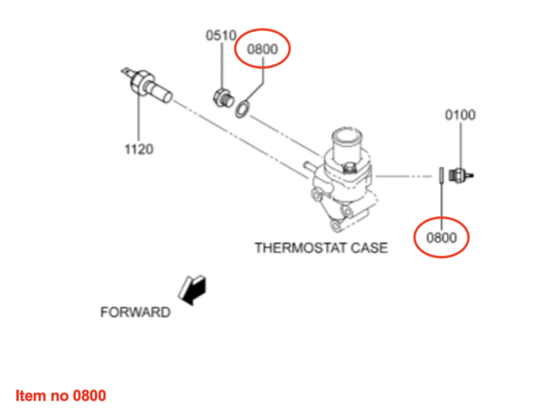 Bonded Seal 16mm Mitsubishi, S3L, S3L2, S4L, S4L2, Captain, Startrac, Etc., - Image 3
