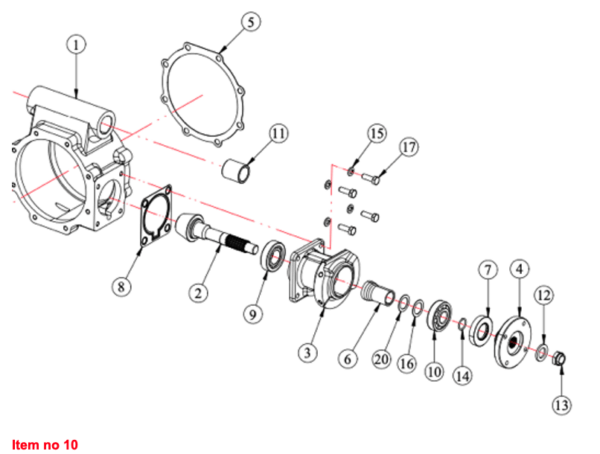 Taper roller bearing 30304 4WD + HST Captain, Startrac, Antonio Carraro, Etc., - Image 5