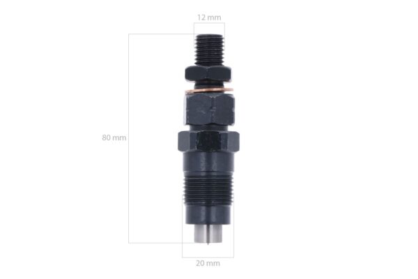 Fuel Injector Nozzle Indirect Injection Shibaura S773, J843, N843, N844, Perkins 103, 104, 403, 404, Caterpillar C1.5, C2.2, 3013, 3013C, 3014, 3024, 3024C, - Image 2