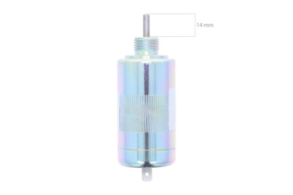 Stop solenoid Shibaura SX, ST, D, S, CM, S773, N843, NE673, E673, Perkins 100, 400, New-Holland, Case, - Image 2