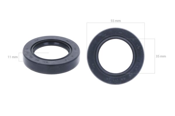 Oil seal crankshaft (frontside) Shibaura, J774, N843, N844, Perkins, Caterpillar, etc., - Image 2