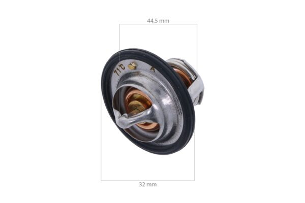 Thermostat Yanmar 2T72, 3T72, 3T75, 3T80, 3T84, 3T90, 3TG72, 3TNA72, 3TNC80, 3TNE68, 3TNE74, 3TNV76, 3TNV80, Komatsu 3D72, 3D74, 3D75, 3D84 - Image 2