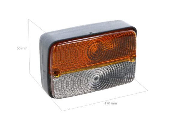 Light (left or right) Universal, Iseki TG, TH, TLE, TM, Massey Ferguson 1520, 1525, 1528, 1529, 1531, 1532, 1740, 1747, - Image 3