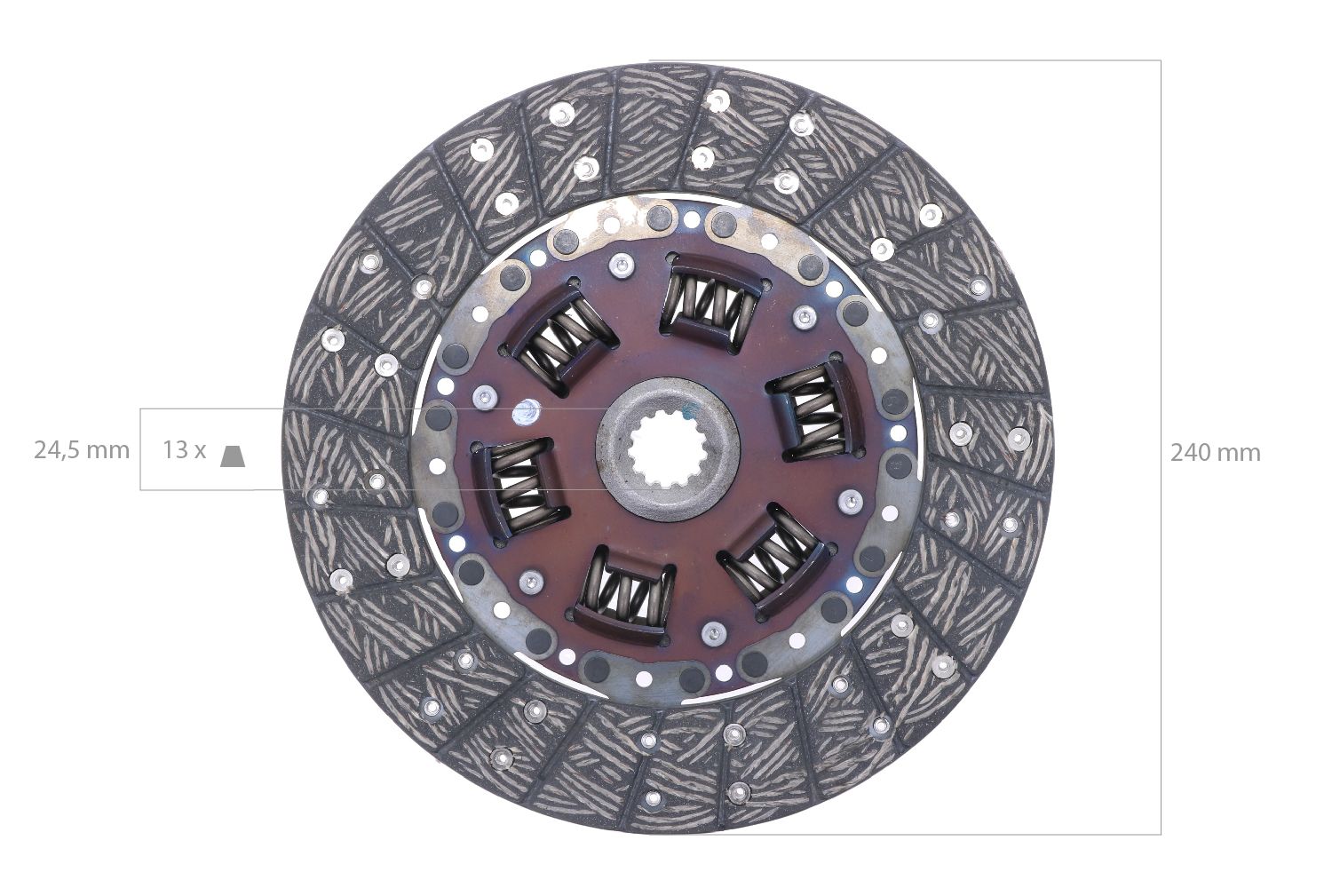 Clutch disc Iseki TK538, 5140