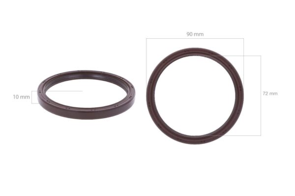 Kubota Crankshaft seal on flywheel side D905, D1005, D1105, V1205, V1305, V1505 - Image 4