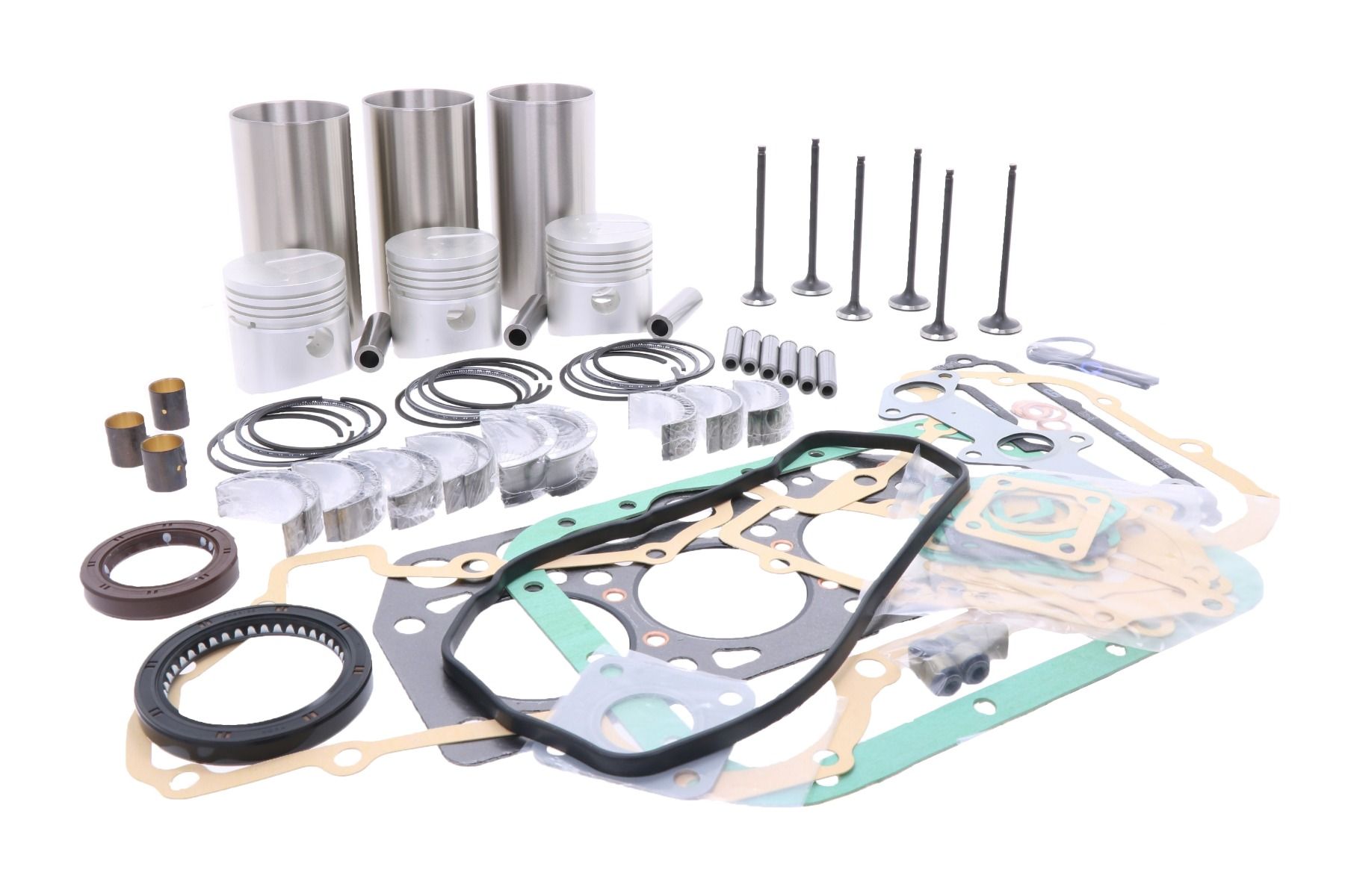 Engine Overhaul kit Mitsubishi K3D, MTE1800, MT210, Iseki TU, Landhope, Toro GM, Groundmaster, Suzue, Weidemann