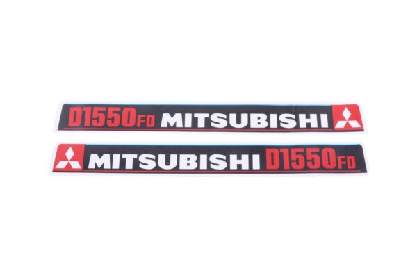 Bonnet decal sticker Mitsubishi D1550