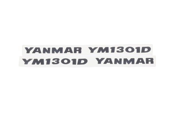 Bonnet decal sticker set Yanmar YM1301