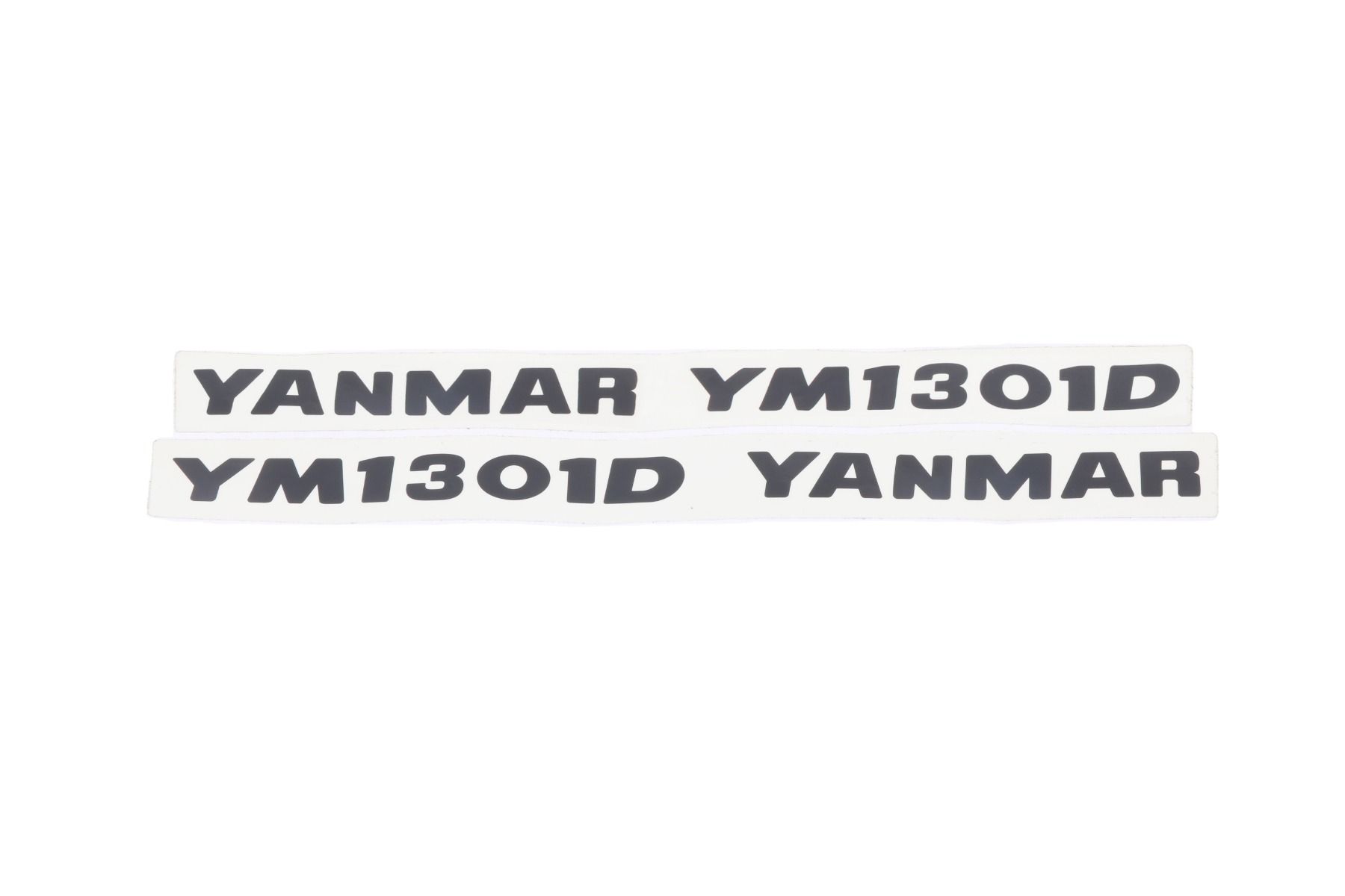 Bonnet decal sticker set Yanmar YM1301