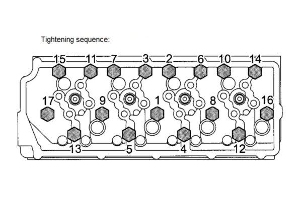 Headgasket Mitsubishi D04FR - Image 2