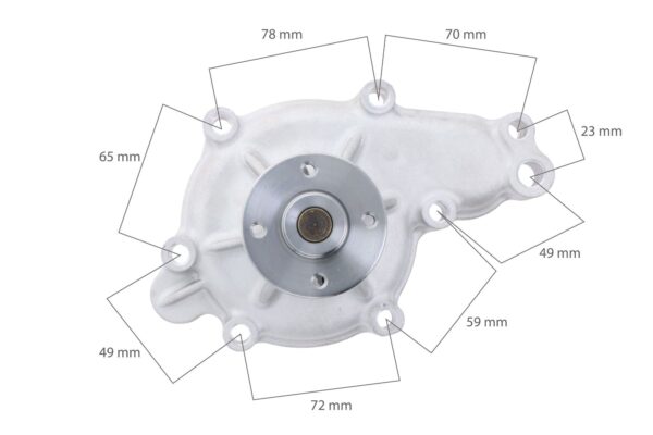 Water pump Kubota V3307 - Image 3
