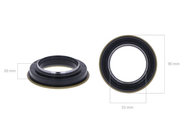 Thru shaft seal 4WD Iseki AT, ICT, NT, TA, TG, TK, TLE, 5150, Massey Ferguson 1165, 1547, 1747 - Image 4