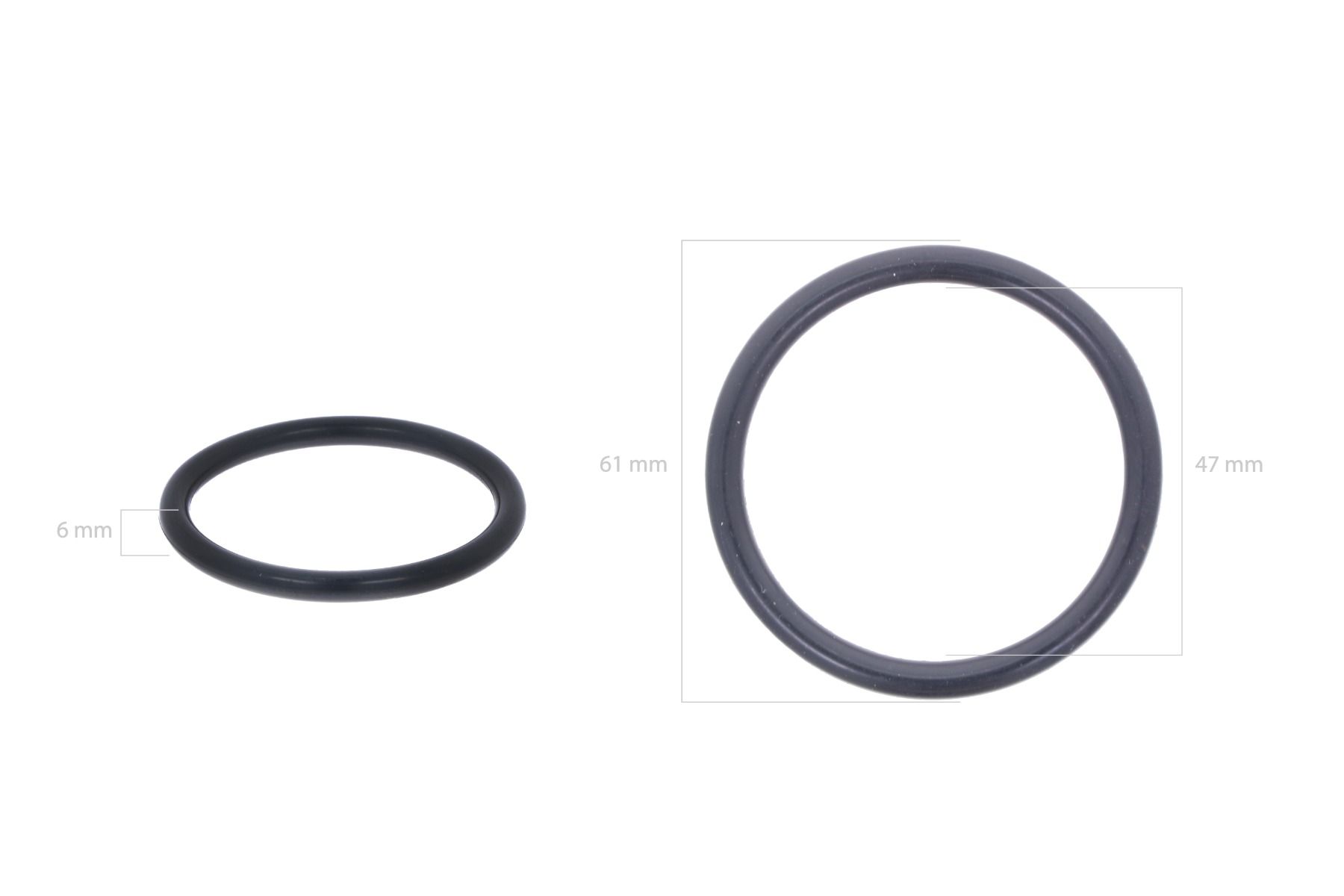 O-ring lifting cylinder Iseki TE, TF, TM, TS, TU-Types, 2120, 2125, 3015, 3020, Bolens G212, G214, Massey Ferguson 1205, 1215,