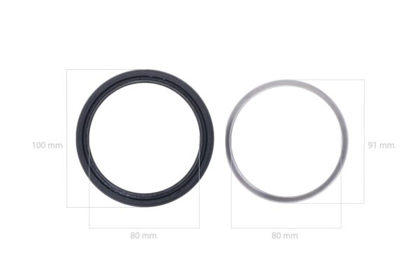 Knuckle seal 4WD Kubota GL, L, L1-types, Hinomoto NX-types - Image 2