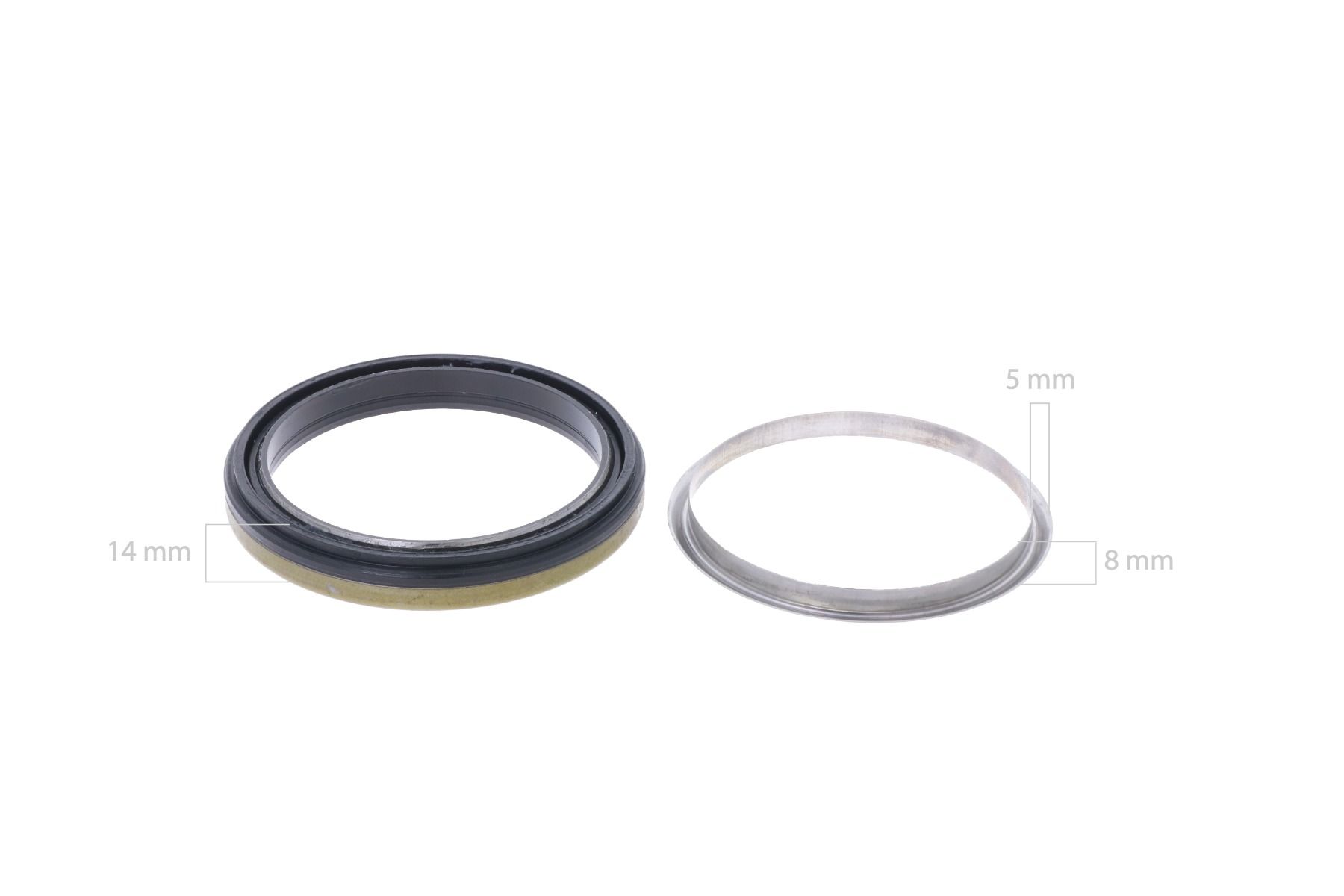 Knuckle seal 4WD Kubota GL, L, L1-types, Hinomoto NX-types