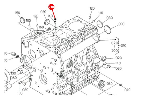 O-ring head gasket Kubota engines - Image 4