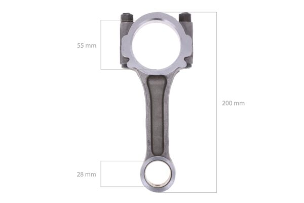 Connecting Rod Shibaura N843, N844, Perkins 103, 104, 403, Caterpillar C1.1, C1,5, C2.2, 3013, 3013C, 3014, - Image 2