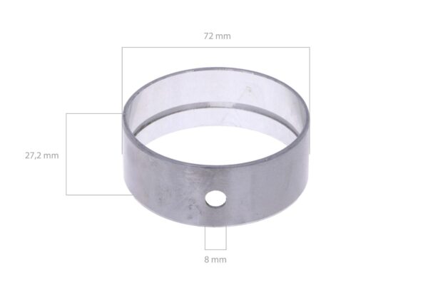 Crankshaft bearing bush STD Shibaura N843, N844, Perkins 103, 104, 403, 404, Caterpillar 3013, 3013C, 3014, 3024, 3024C, - Image 2