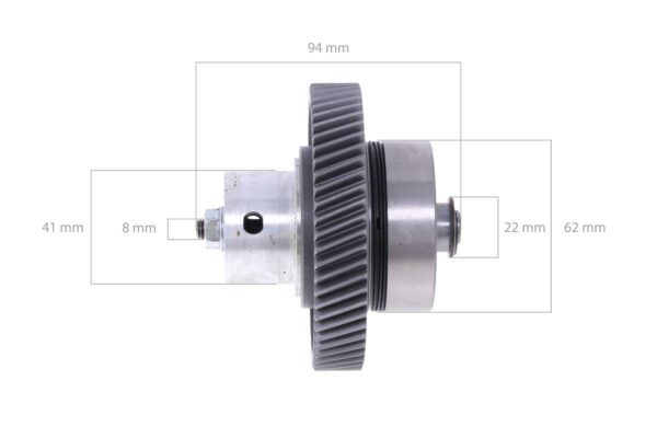 Engine oil pump Complete Shibaura N843, N844, Perkins 403, 404, Caterpillar C1.1, C1.5, C2,2, 3013C, 3024, 3024C, Ford / New Holland TC40, TC40A - Image 3