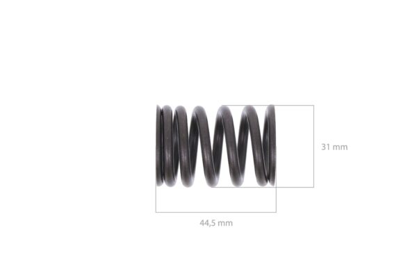Valve Spring Intake and exhaust Yanmar 3TN78/82/84/86, 3TNB80/82/84, 3TNC88, 3TNE84/88, 3TNS84, 3TNV84/86/88, 4TN82/84/86, 4TNA78, 4TNE84/88, 4TNV84/86/88, Marine, - Image 2