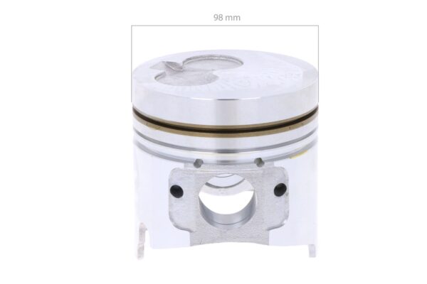 Piston and Ring set Indirect injection STD Yanmar 4TNE98, Komatsu 4D98E, - Image 2
