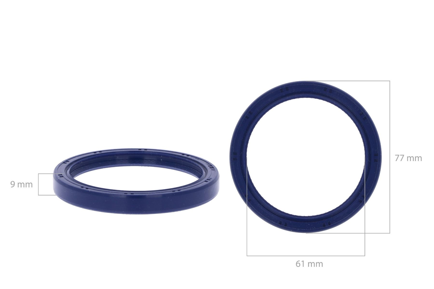 Crankshaft seal (frontside) Yanmar 4TNE92, 4TNE94, 4TNE98, 4TNV94, 4TNV98, Komatsu 4D92E, 4D94E, 4D94LE, 4D98E, S4D98E,