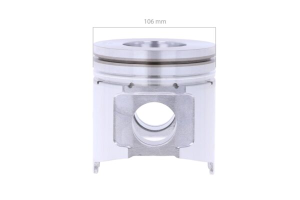 Piston and Ring set Direct injection +0.25mm Yanmar 4TNV106, 4TNV106T, Komatsu 4D106, S4D106, - Image 2