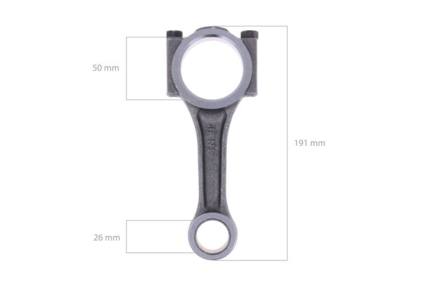 Connecting Rod Yanmar 3TN78/82/84, 3TNB80/82/84, 3TNE84/88, 3TNV84/88, 4TN82/84, 4TNE84/88, 4TNV84/88, Komatsu, John Deere, - Image 2