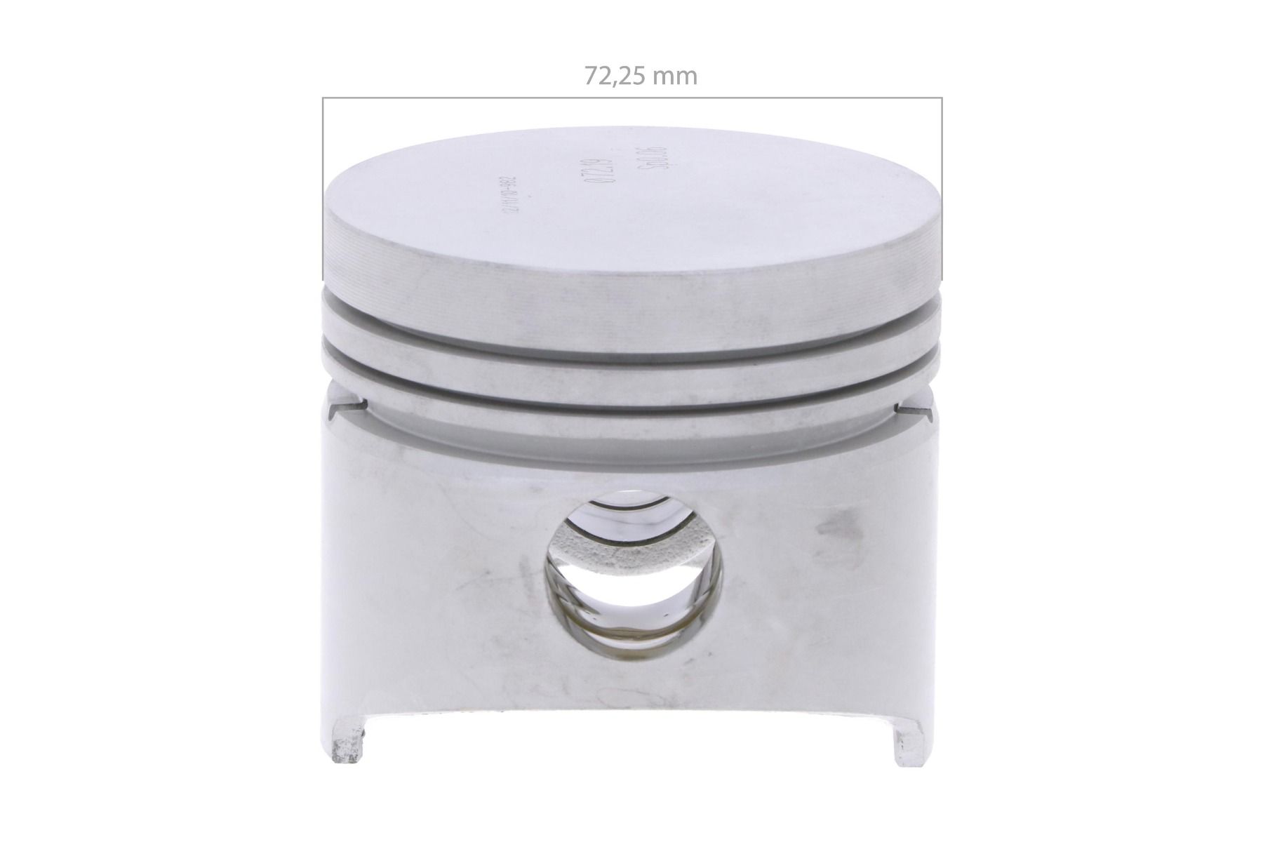 Piston +0.25mm Indirect injection Kubota D850, V1100, Z600, ZB600,