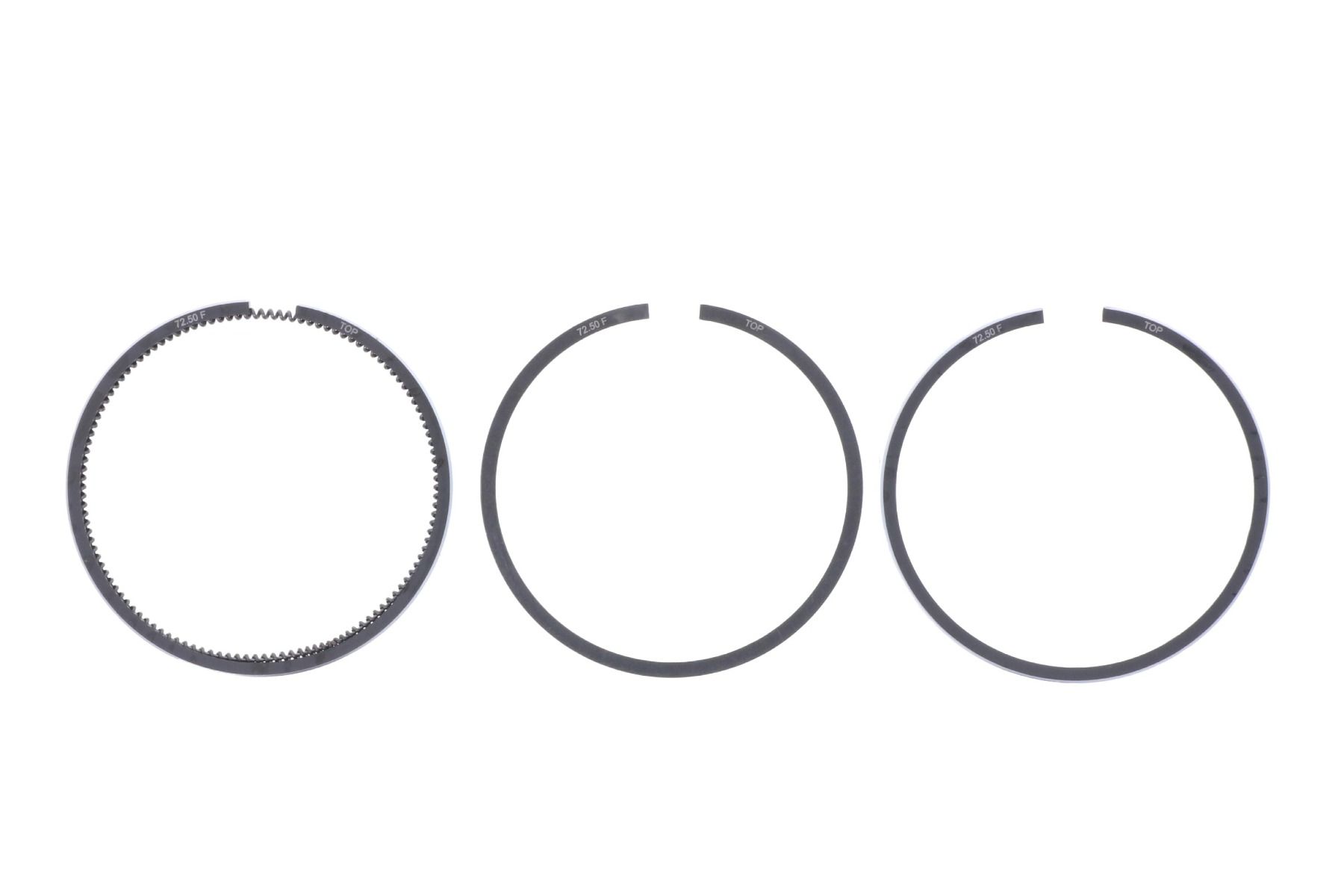 Piston ring set +0.50mm (72.50mm) Kubota D850, D905, V1100, V1205, V1205B, Z600, ZB600,