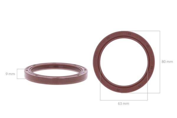 Seal ring Flywheel side Kubota Z402, D650, D722, D950