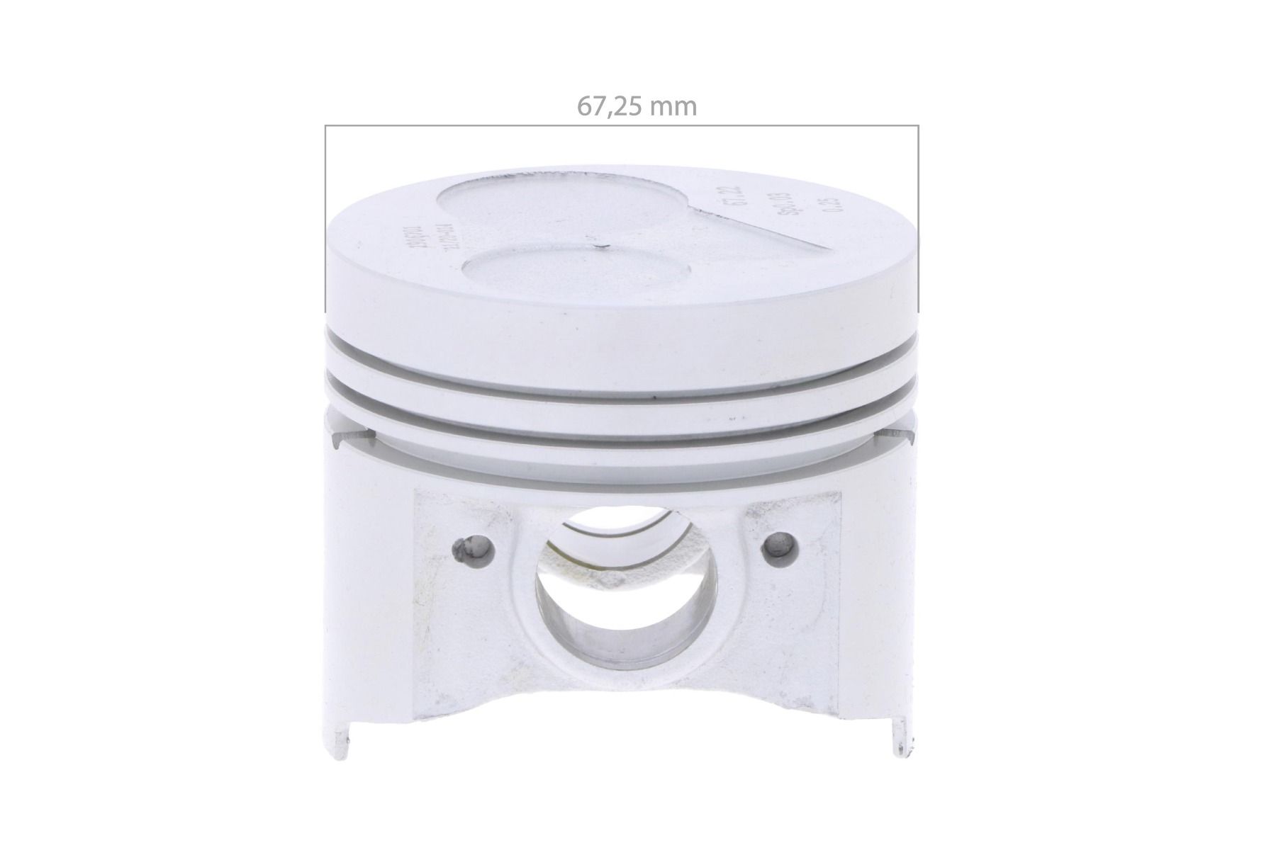 Piston +0.25mm Kubota D722, Z482,