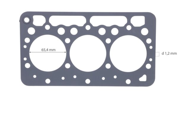 Head gasket Kubota D600, - Image 2