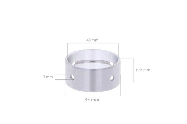 Main Bearing STD (frontside) Kubota D600, D640, D650, D662, D722, D750, D782, D850, D902, D950, V1100, V1200, Z400, Z402, Z430, Z482, Z500, ZB500, ZB600, Z600, Z602, - Image 2