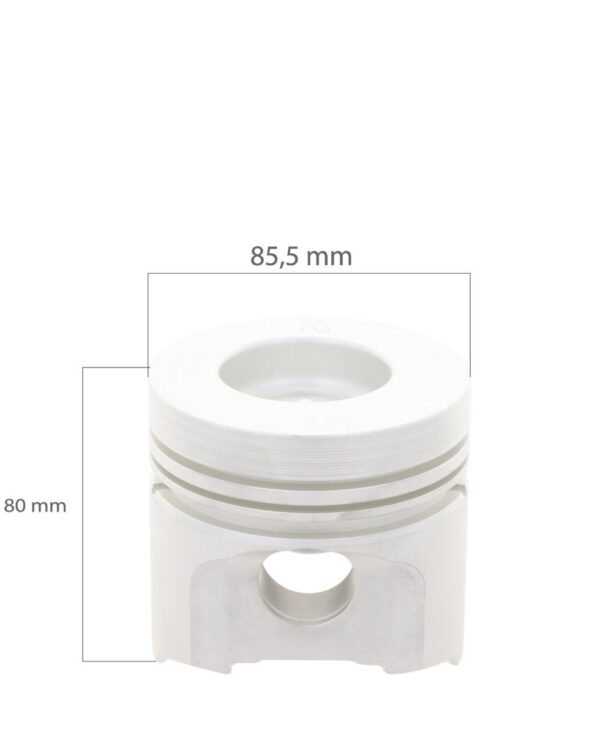 Piston +0.50 Kubota D1402 DI, V1902 DI, F2302 DI, S2802 DI - Image 2
