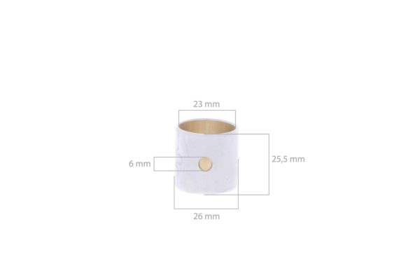 Connecting rod bushing STD Kubota D1100, D1101, D1102, D1301, D1302(IDI), D1402(IDI), DH1100, DH1101, DM1102, S2200, S2600, S2800, V1501, V1502, V1701, V1702, V1902, Z650, Z750, Z751, Z851, - Image 2