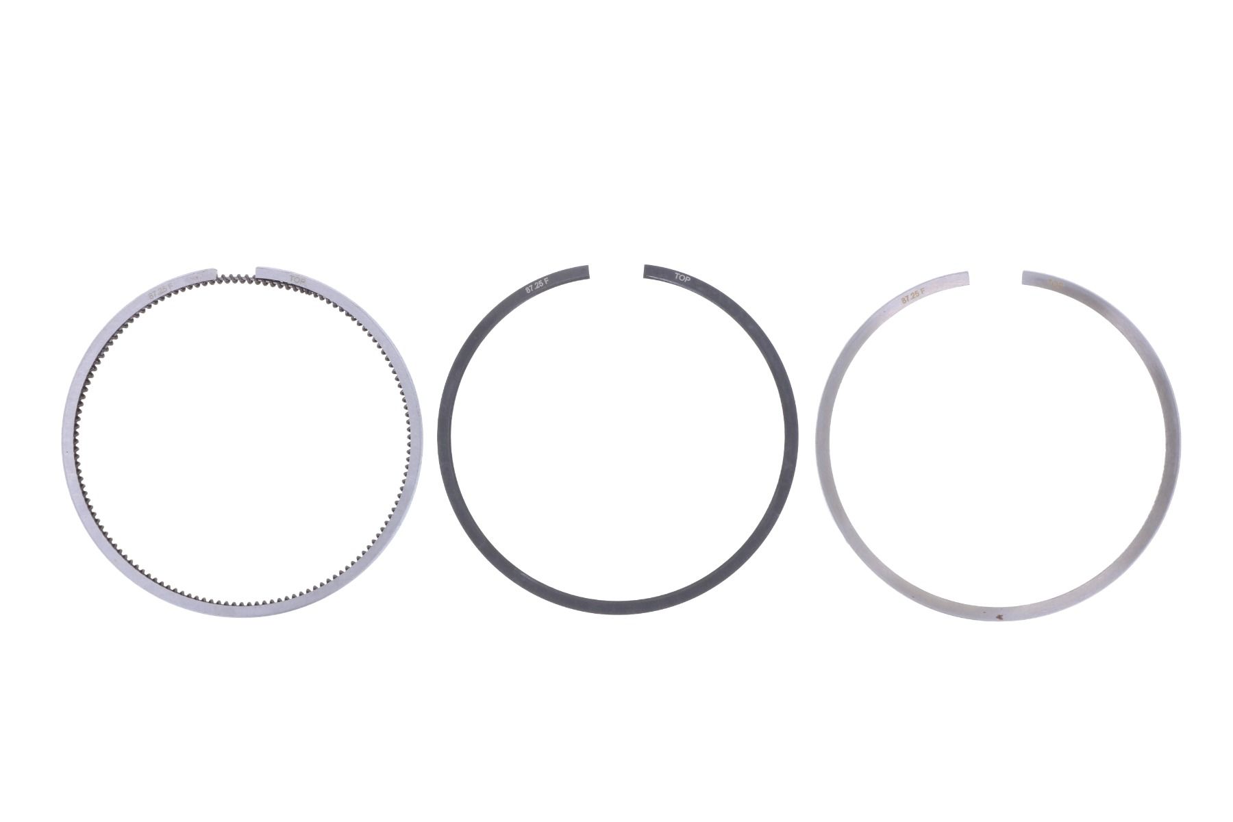 Piston ring set +0.25mm Kubota D1462, D1703, D1803, F2803, V2203, V2403,
