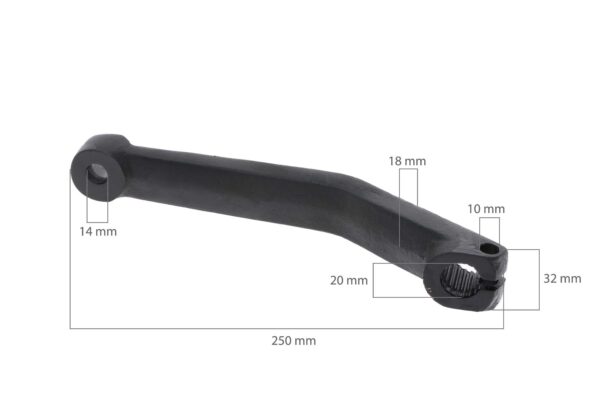 Steering arm Yanmar YM1500D - Image 2