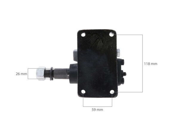 Steering gearbox Kubota B7001 - Image 3