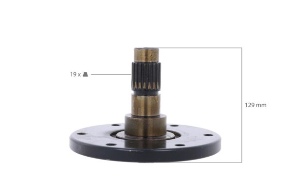Stub Axle Front Axle 4WD Iseki TE-TL-, Tu-Types 3025, Bolens G274, 2704, - Image 3