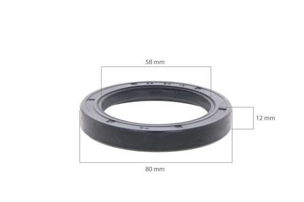 Front crankshaft seal Yanmar 2T84, 2T90, 2TR13, 2TR15, 2TR16, 2TR17, 2TR19, 2TR20, 2TR20A, 3T80, 3T84, 3T90, 3T95 - Image 2
