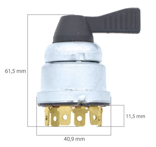 Flashing light switch Yanmar 6 ports - Image 5