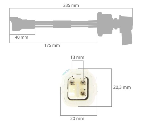 Indicator switch Yanmar 3-wire - Image 5