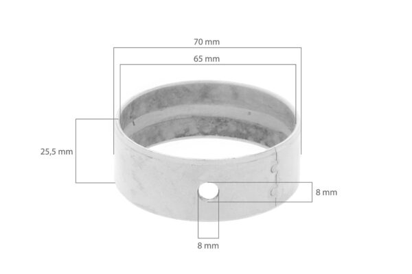 Main bearing STD Yanmar, John Deere 650, 750 - Image 2