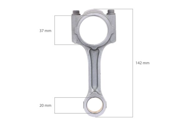 Connecting rod Kubota D662, D722, D782, D902, Z402, Z482, Z602, WG972 - Image 2