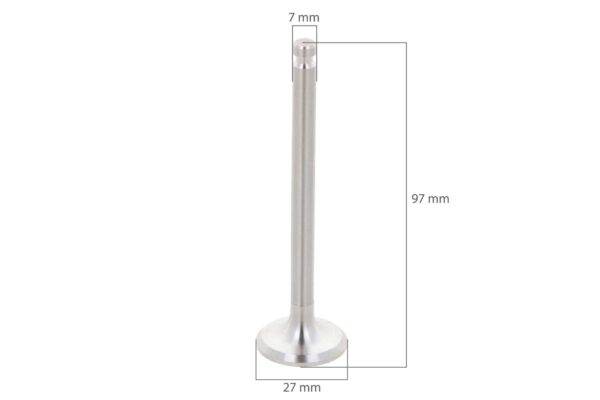 Exhaust Valve Yanmar YM135, YM155, YM165, YM1300, 2QM15 - Image 2