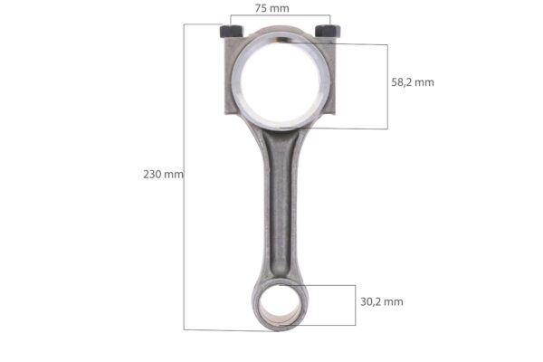 Connecting rod Yanmar 2T84, 2T90, 2TR16, 2TR17, 2TR20, 3T84 - Image 2