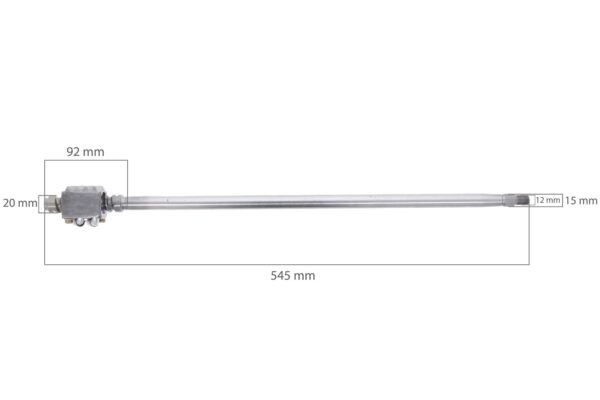 Steering shaft Ford 1100, 1110, 1200, 1210, 1300, 1500, 1700, 1900 - Image 2